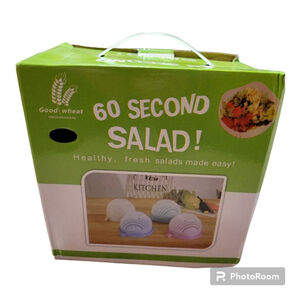 New 60-Second Salad Cutter Bowl Kitchen Tool